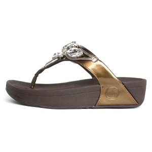 2015 Fitflop Womens Gold Fitness Sandal